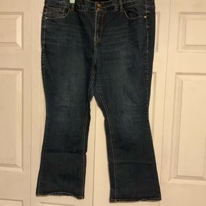 High rise boot cut size 24 jean
